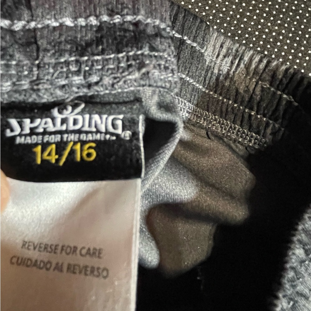BUNDLE:  Spalding Charcoal/Black & Black Sport Joggers